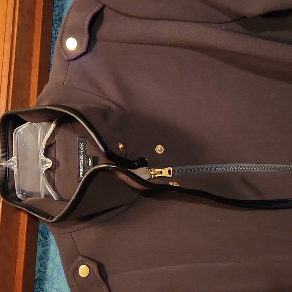 Preston & York Ladies Military Style Coat - SZL - Picture 2 of 6